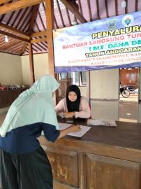Penyaluran BLT DD Bulan September 2025 di Kalurahan Karangduwet